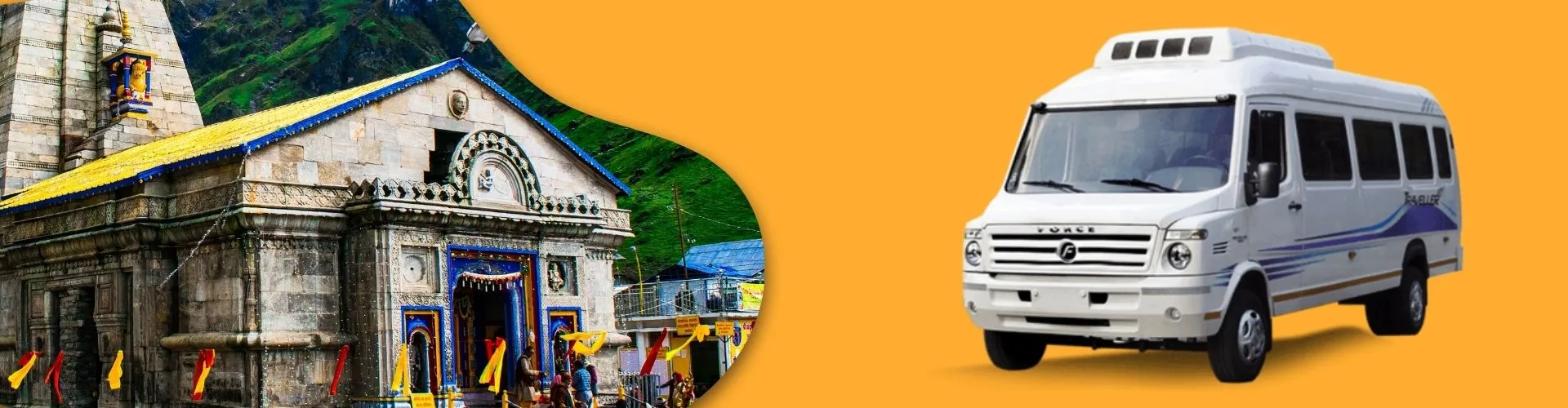 Book Tempo Traveller In Delhi for Kedarnath Dham Yatra
